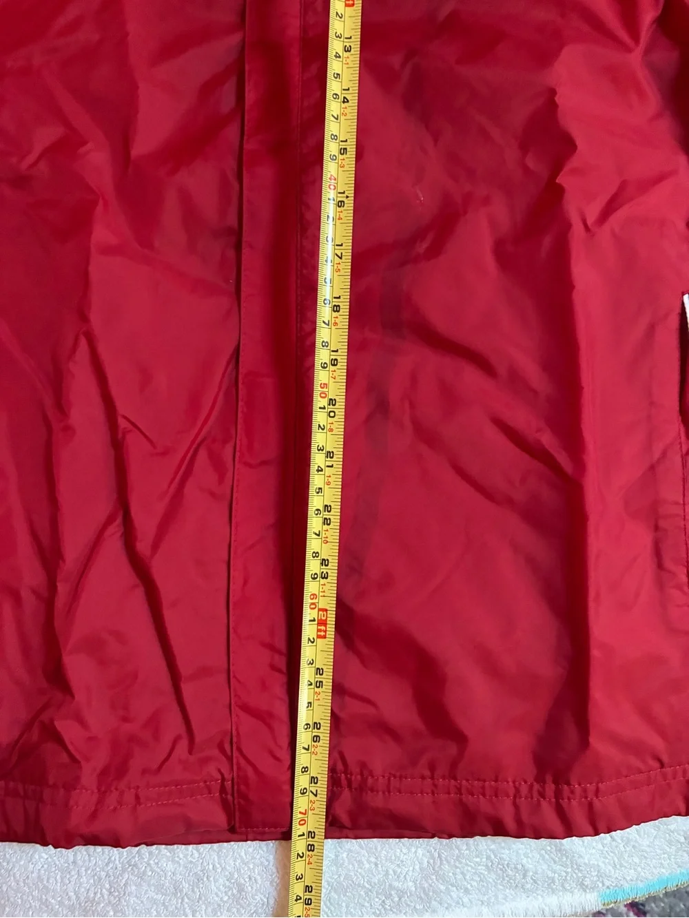 adidas Red Jacket with White Logo